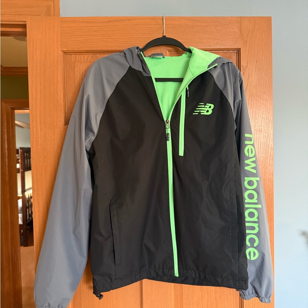 New Balance Vibrant Green Athletic Jacket